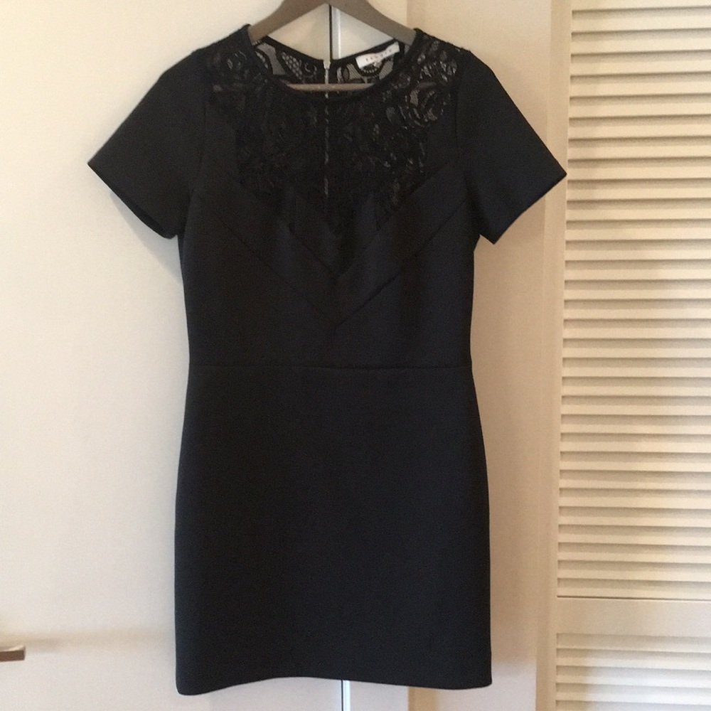 Black lace dress from Sandro!